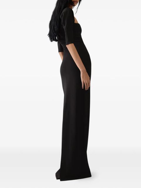 Jacquemus The Bolero maxi dress - Black