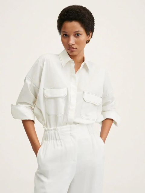 Spodnie palazzo z wysoką talią