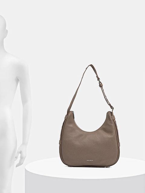 Coccinelle torebka skórzana RAQUEL kolor brązowy E1.SQ0.13.02.01