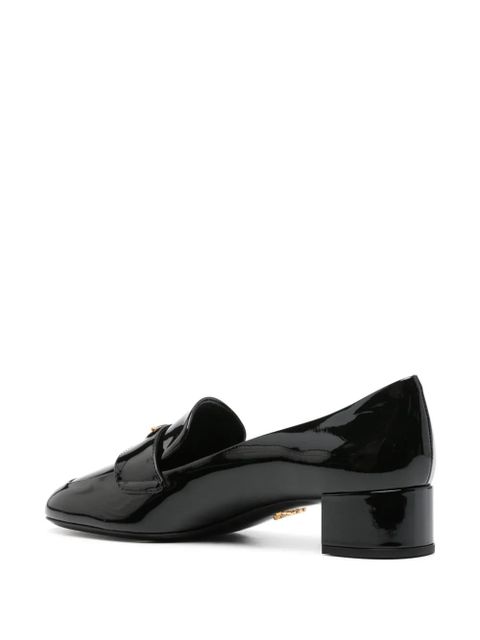 Prada 35mm patent-leather pumps - Black