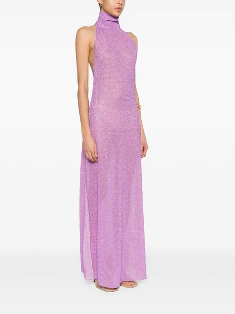 Oséree lurex maxi dress - Purple