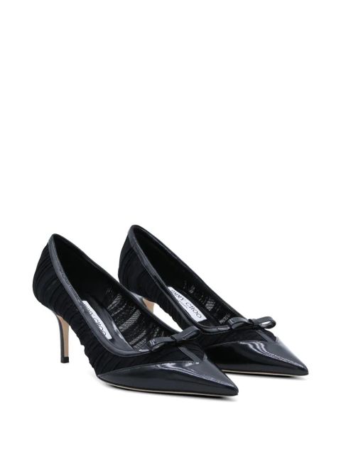 Jimmy Choo bow-embellishment pumps - Black - zdjęcie produktu nr 2
