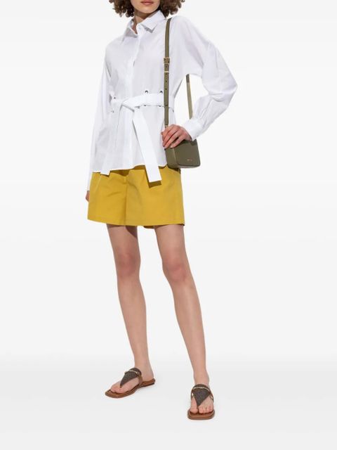 Max Mara cotton shorts - Yellow