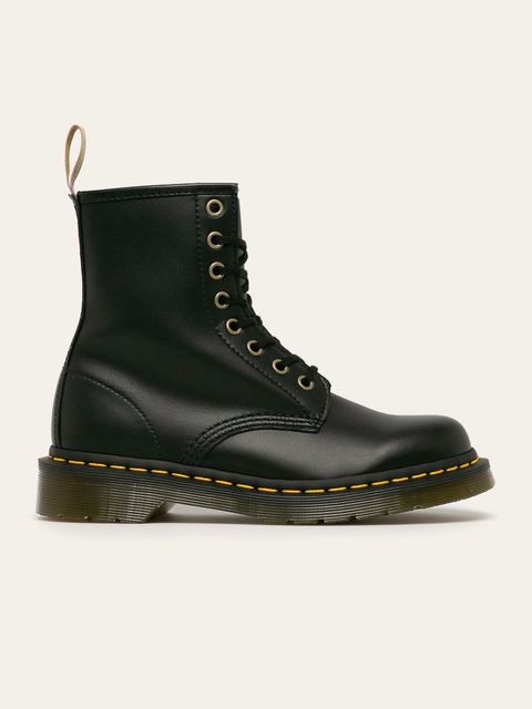 Dr. Martens workery Vegan 1460 kolor czarny na płaskim obcasie DM14045001 - zdjęcie produktu nr 1