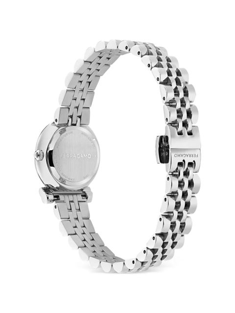 Ferragamo Twisted 23mm watch - Silver