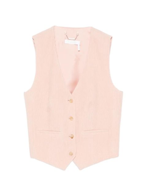 Chloé corduroy waistcoat - Pink - zdjęcie produktu nr 1