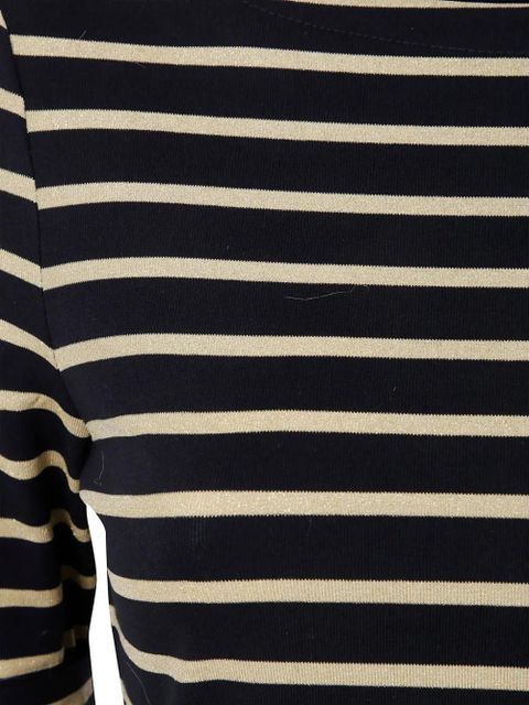 Lauren Ralph Lauren striped cotton T-shirt - Blue - zdjęcie produktu nr 2