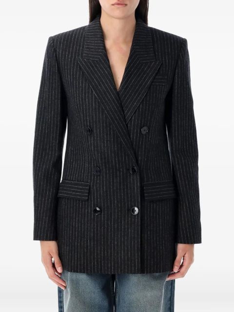 ISABEL MARANT Jevima pinstriped blazer - Grey - zdjęcie produktu nr 1