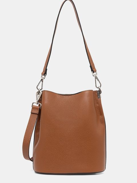 Answear.LAB torebka skórzana kolor brązowy - zdjęcie produktu nr 1