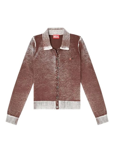 Diesel M-Loren cardigan - Brown - zdjęcie produktu nr 1