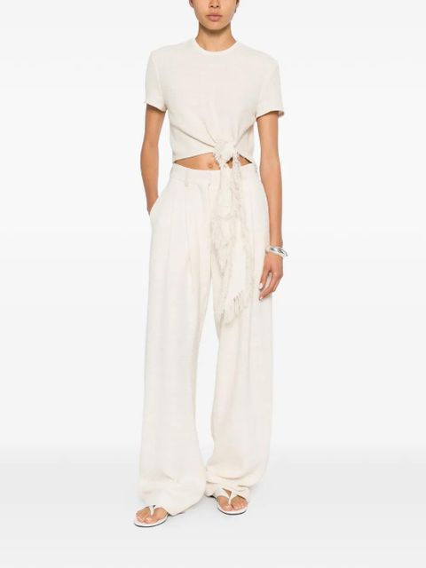 Nanushka Seka tapered-leg tailored trousers - Neutrals - zdjęcie produktu nr 2