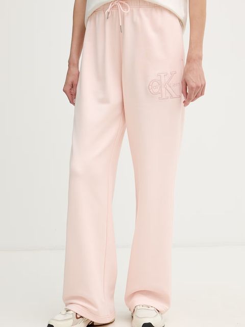 Calvin Klein Jeans spodnie dresowe damskie bawełniane - zdjęcie produktu nr 1