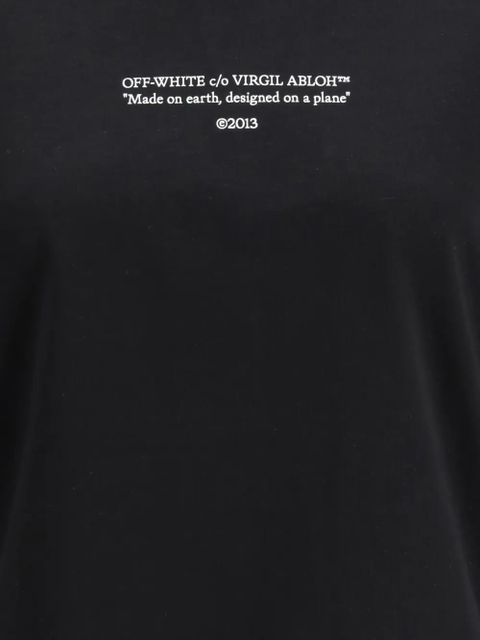 Off-White crew-neck T-shirt - Black