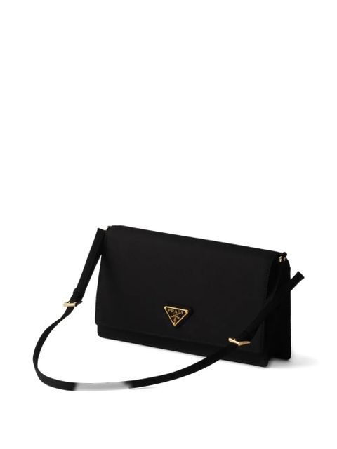 Prada mini satin shoulder bag - Black