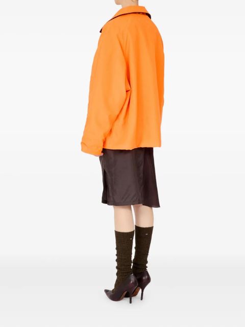 Maison Margiela press-studded jacket - Orange