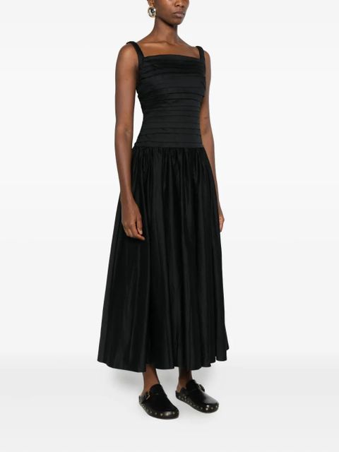Aje pleated midi dress - Black
