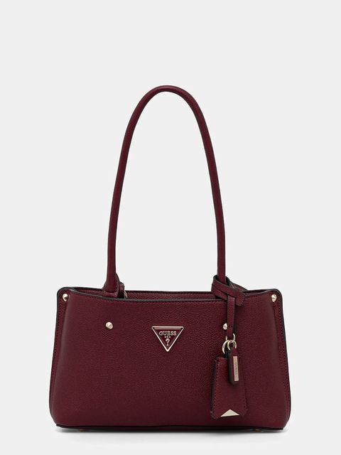 Guess torebka MERIDIAN kolor bordowy HWBG69 74090