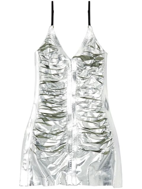 Diesel D-Iamante mini dress - Silver - zdjęcie produktu nr 1