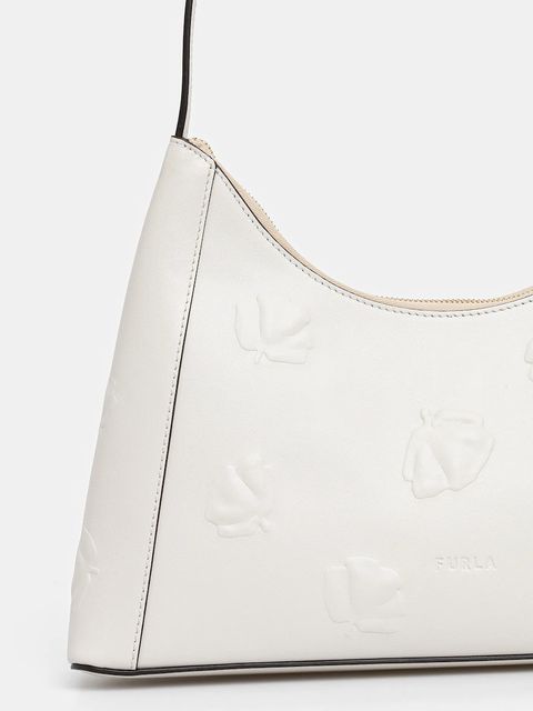 Furla torebka skórzana kolor beżowy WB00782.BX3822.1704S1007