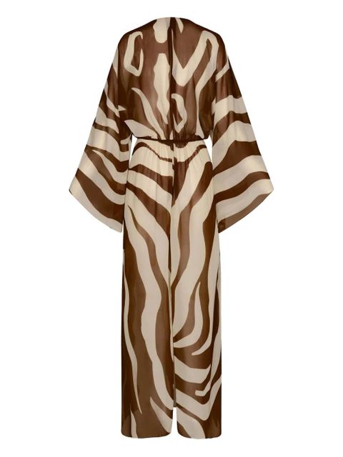 Johanna Ortiz Spiritual Healers maxi dress - Brown - zdjęcie produktu nr 2