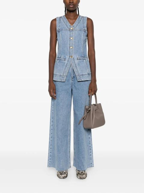 Aje Holland frayed jeans - Blue