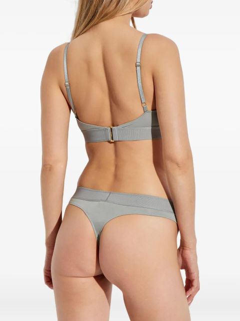 TOM FORD logo-waistband thong - Green - zdjęcie produktu nr 2