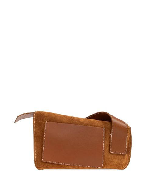Alexander McQueen buckle leather shoulder bag - Brown - zdjęcie produktu nr 2