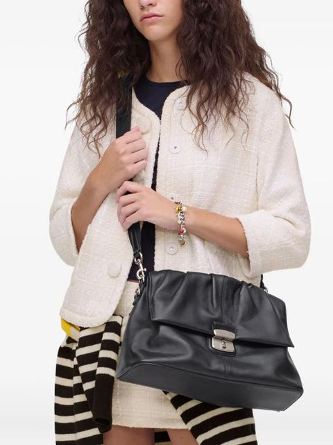 Marc Jacobs Cristina ruched-detail shoulder bag - Black - zdjęcie produktu nr 2