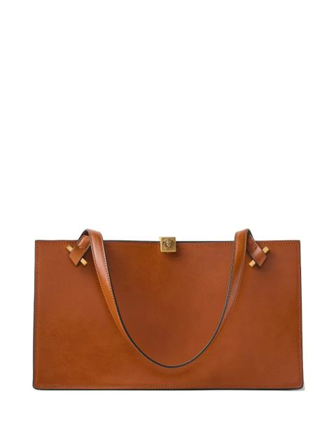 Versace Severine leather tote bag - Brown - zdjęcie produktu nr 1