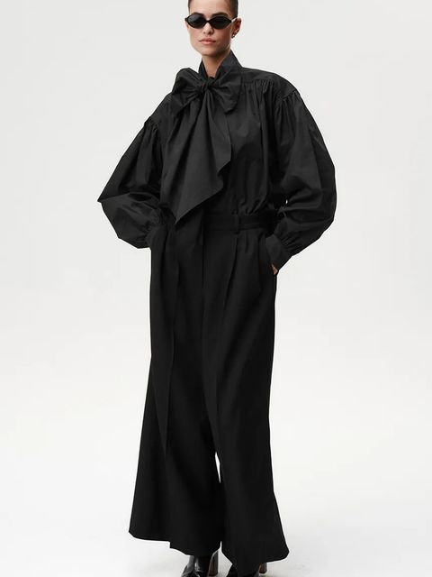 Undress Code bluzka damska kolor czarny gładka 1057