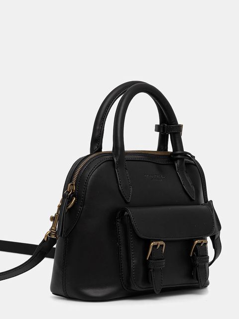 Marc O'Polo torebka skórzana kolor czarny 5000009169