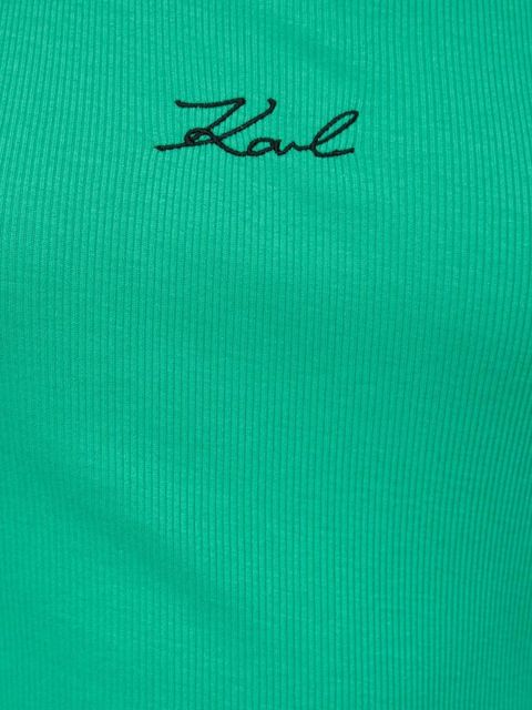 Karl Lagerfeld top bawełniany