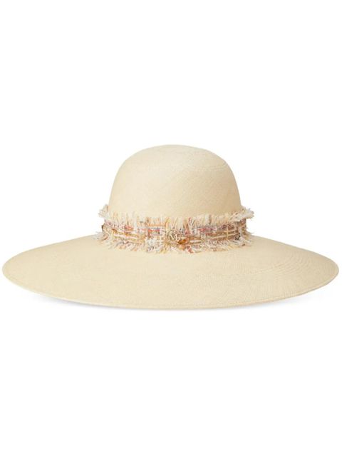 Maison Michel Blanche capeline hat - Neutrals - zdjęcie produktu nr 1