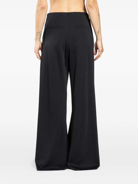 Max Mara pleated palazzo pants - Black