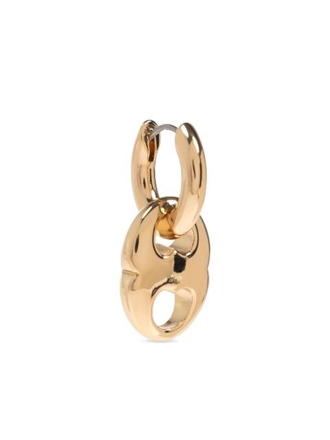 Tory Burch small Gemini hoop earrings - Gold