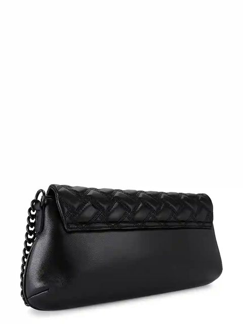 Kurt Geiger London torebka skórzana kolor czarny 4028500109