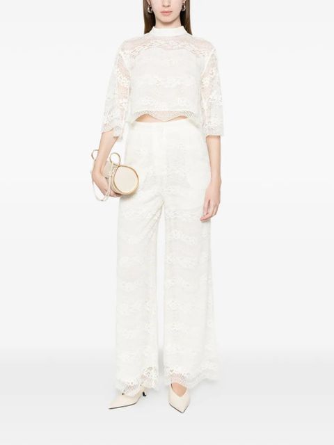 TWINSET lace trousers - White - zdjęcie produktu nr 2