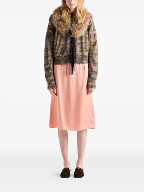 Prada ribbed-knit sweater - Brown - zdjęcie produktu nr 2