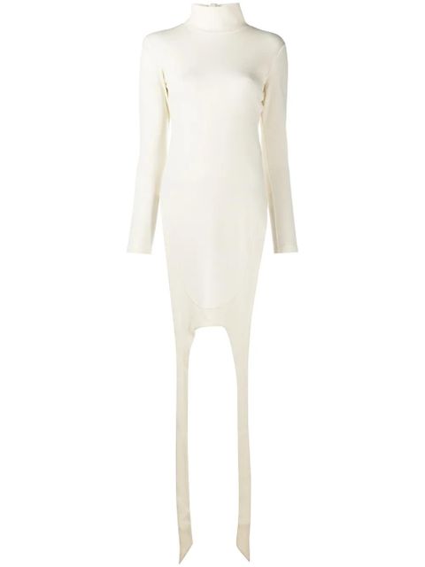 AMBUSH apron jersey roll neck top - White - zdjęcie produktu nr 1