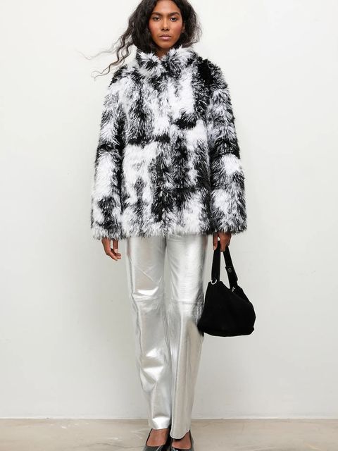 Answear.LAB kurtka kolor czarny przejściowa oversize - zdjęcie produktu nr 1