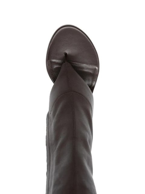 Paris Texas Lidia open-toe boots - Brown