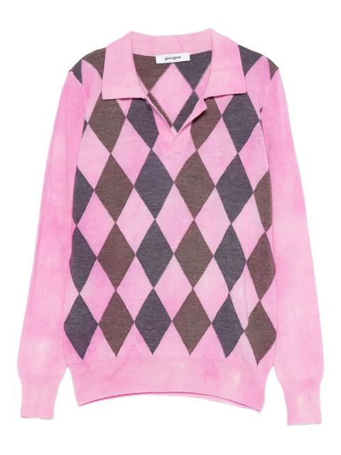 Gimaguas Rory argyle-pattern sweater - Pink - zdjęcie produktu nr 1