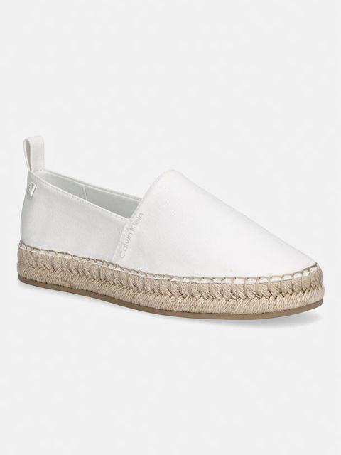 Calvin Klein espadryle damskie OBLIQUE ESPADRILLE CANVAS - zdjęcie produktu nr 1