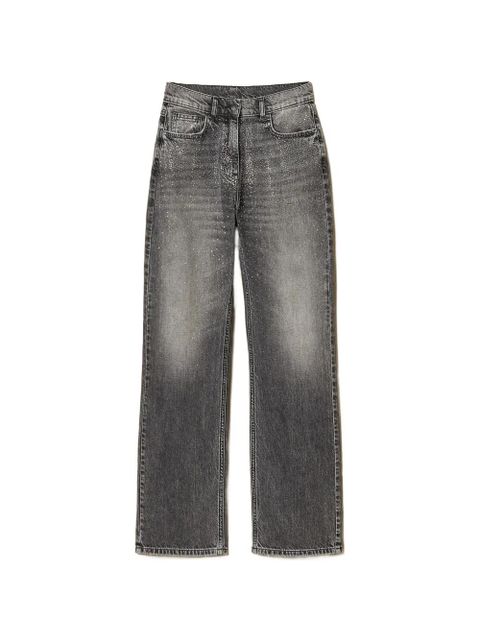 TWINSET rhinestone five-pocket jeans - Grey - zdjęcie produktu nr 1