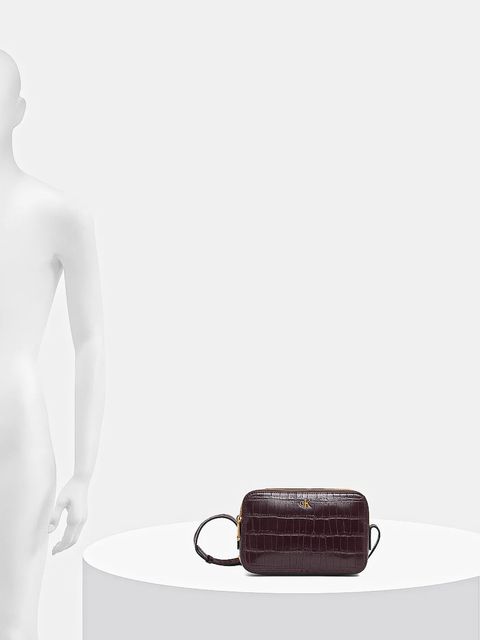 Calvin Klein torebka kolor bordowy LV04F3285G