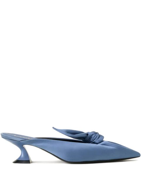Lanvin knot pointed mules - Blue - zdjęcie produktu nr 1