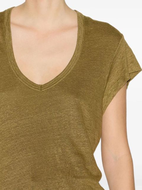 MARANT ÉTOILE Zankou T-shirt - Brown