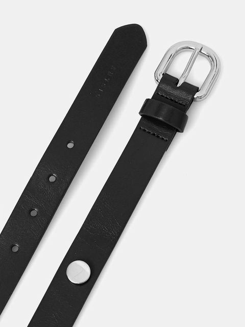 Sisley pasek damski kolor czarny 6QBXWL037 - zdjęcie produktu nr 2