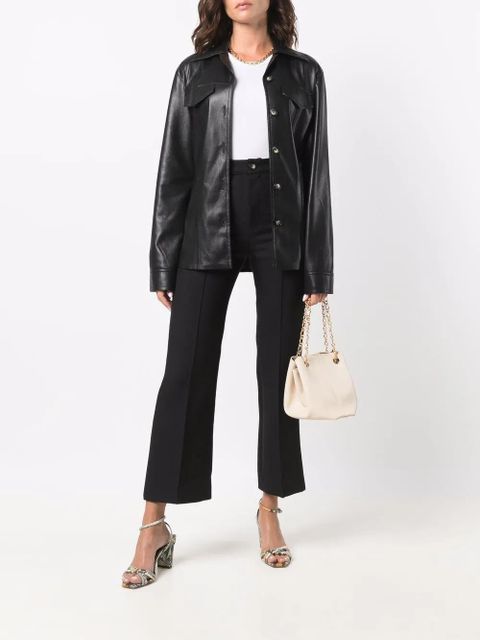 Nanushka chain-link detail tote bag - Neutrals