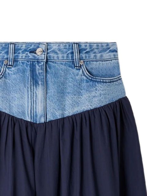 SANDRO flared midi skirt - Blue - zdjęcie produktu nr 2